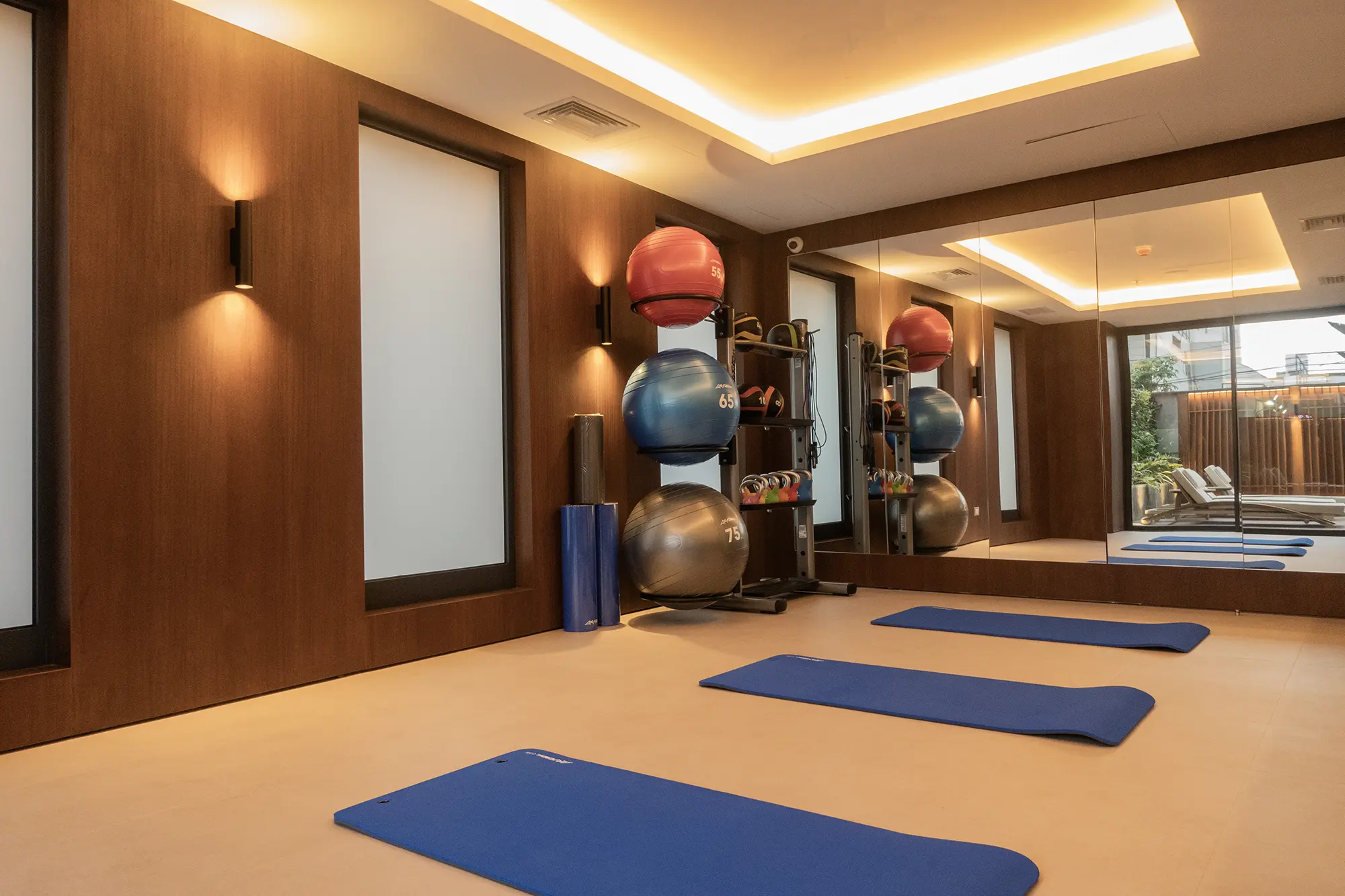 Gimnasio en The Grand – departamentos de lujo San Isidro